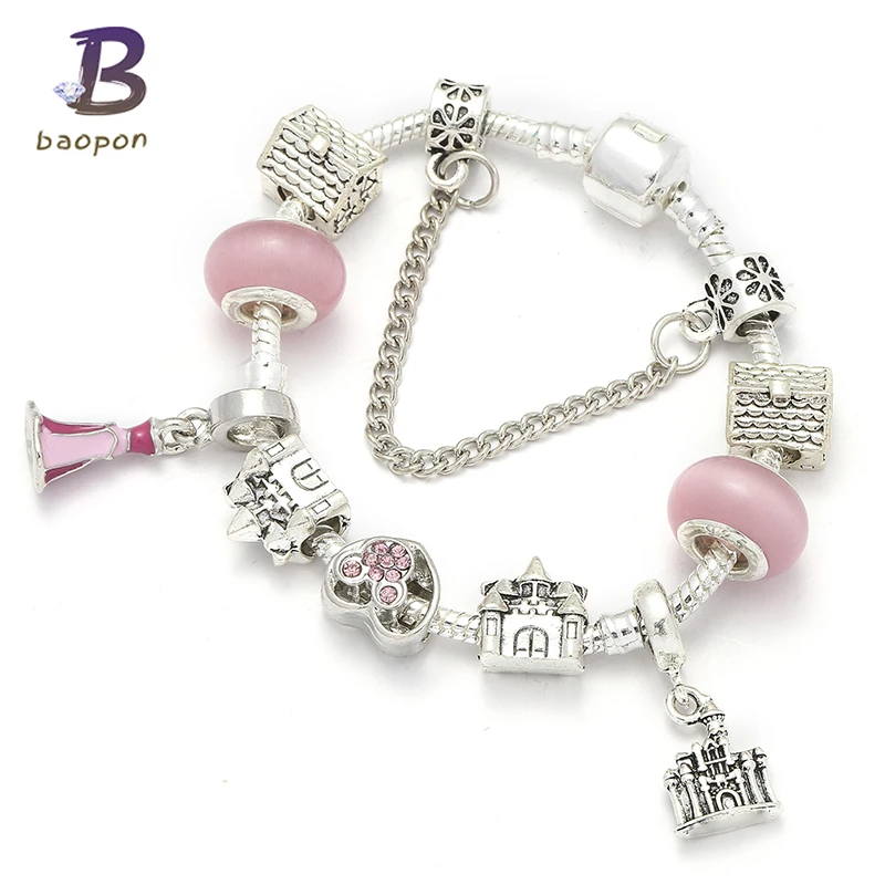 BAOPON Dropshipping Famous Brand Jewelry Cartoon Charm Bracelets & Bangles Snake Chain Pan Bracelets For Women Pulsera
BAOPON Dropshipping Famous Brand Jewelry Cartoon Charm Bracelets & Bangles Snake Chain Pan Bracelets For Women Pulsera