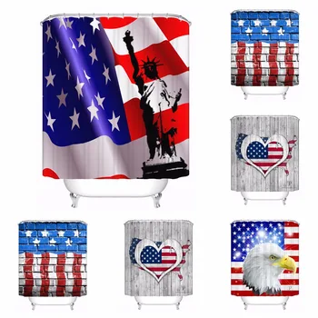 Custom American Eagle Bathroom Acceptable Shower Curtain Polyester Fabric Bathroom Curtain #180320-01-195
Custom American Eagle Bathroom Acceptable Shower Curtain Polyester Fabric Bathroom Curtain #180320-01-195