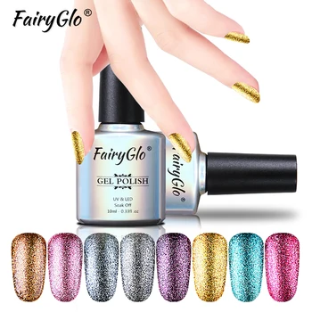 FairyGlo Neon Color Nail Polish 10ML Bling Glitter Semi Permanent Polish Soak Off GelLak Hybird Varnish Holographic Shilak
FairyGlo Neon Color Nail Polish 10ML Bling Glitter Semi Permanent Polish Soak Off GelLak Hybird Varnish Holographic Shilak