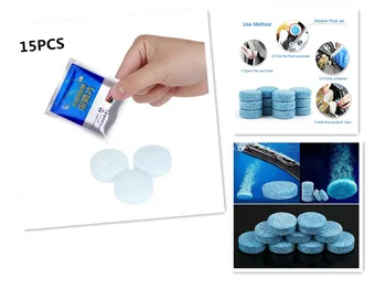 15pcs Car Windshield Glass Washer Effervescent Tablets Compact Cleaner Washing Cleaning tool Detergent Powerful cleaning
15pcs Car Windshield Glass Washer Effervescent Tablets Compact Cleaner Washing Cleaning tool Detergent Powerful cleaning