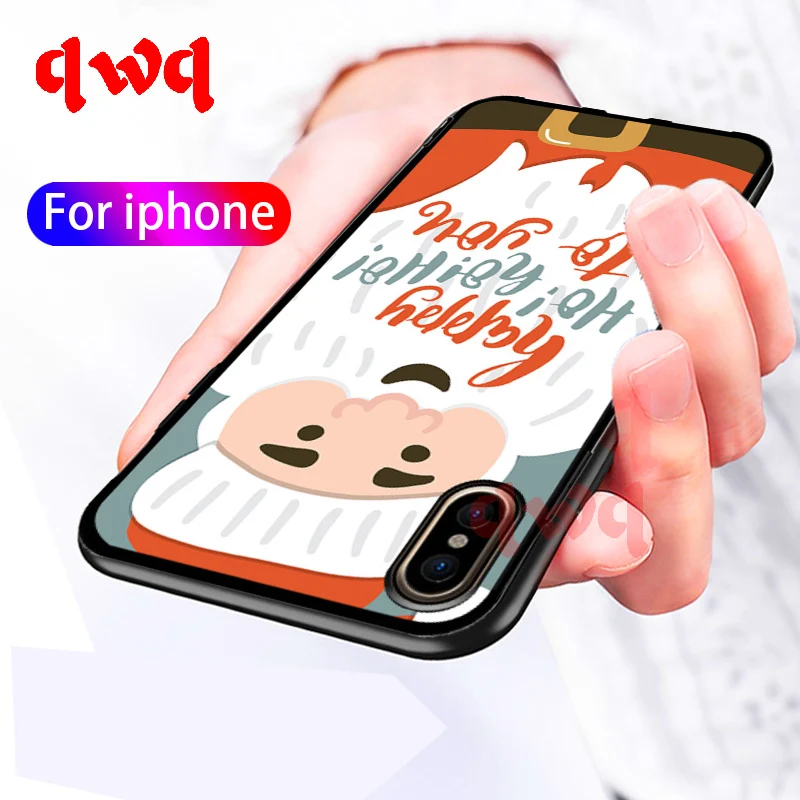 Luxury 3D Cartoon Christmas Phone Cases For iPhone 7 8 6 6S Plus X XS Max XR Cover Cute Deer Puppy Soft TPU Silicone Girls Coque
Luxury 3D Cartoon Christmas Phone Cases For iPhone 7 8 6 6S Plus X XS Max XR Cover Cute Deer Puppy Soft TPU Silicone Girls Coque