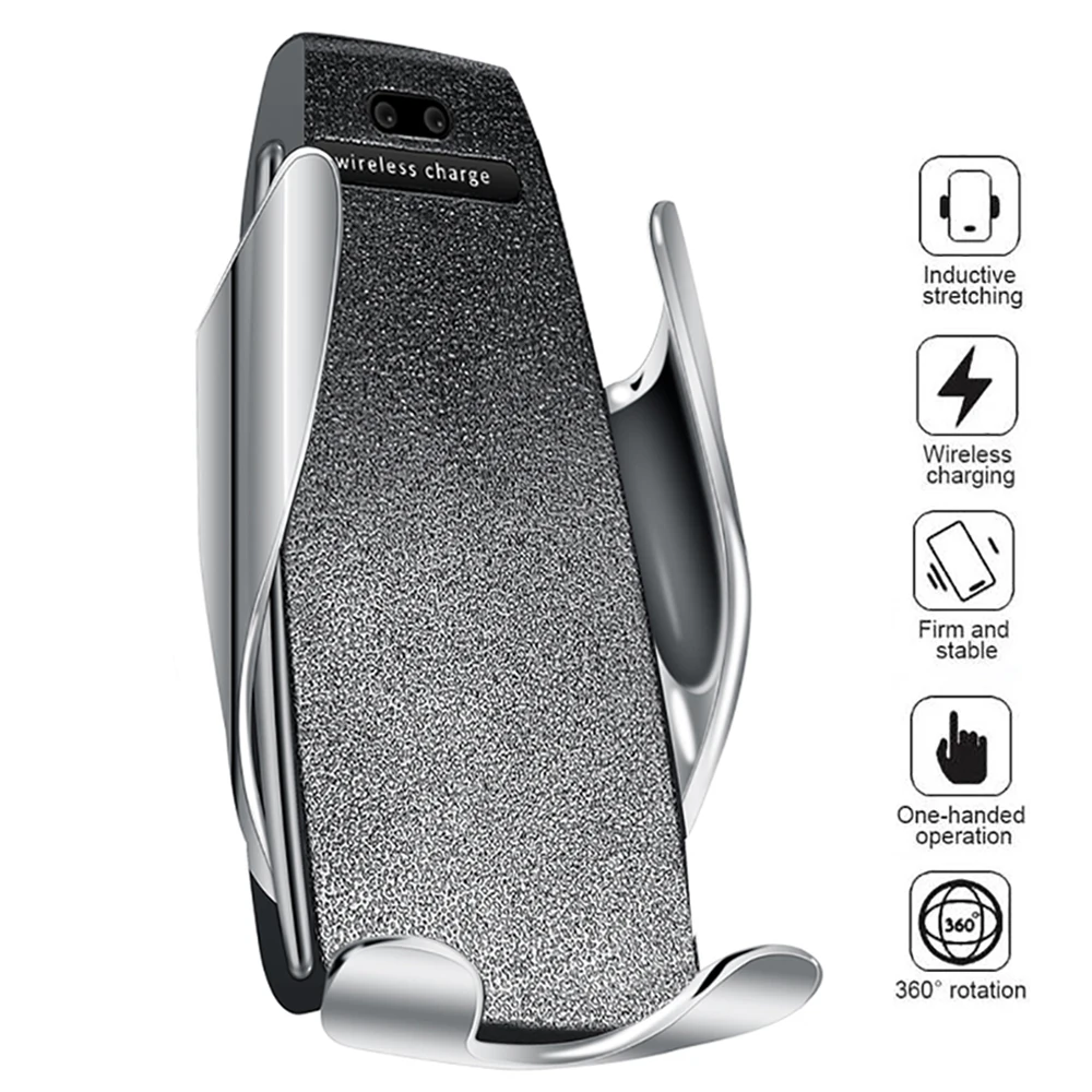 10W Infrared Safe Car QI Wireless Charger 360 Rotation Car Mount Fast Charger Air Vent Holder For IPhone Samsung Xiaomi
10W Infrared Safe Car QI Wireless Charger 360 Rotation Car Mount Fast Charger Air Vent Holder For IPhone Samsung Xiaomi