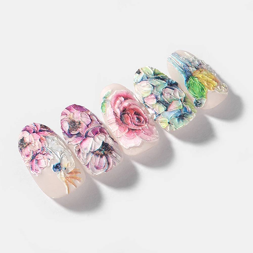6D Nail Applique Sticker Decorative Polish Stickers Flower Leaf Lace DIY Manicure tool embossed flower water pattern sticker
6D Nail Applique Sticker Decorative Polish Stickers Flower Leaf Lace DIY Manicure tool embossed flower water pattern sticker