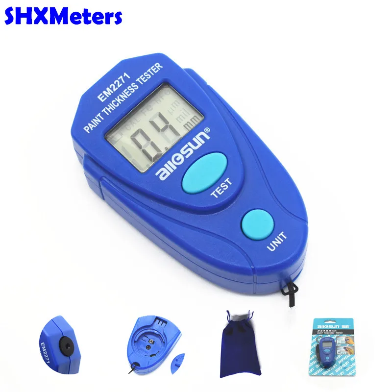 Digital Mini Car Paint Thickness Tester Paint Thickness Meter Auto Coating Thickness Gauge Instrument with Russian Instruction
Digital Mini Car Paint Thickness Tester Paint Thickness Meter Auto Coating Thickness Gauge Instrument with Russian Instruction