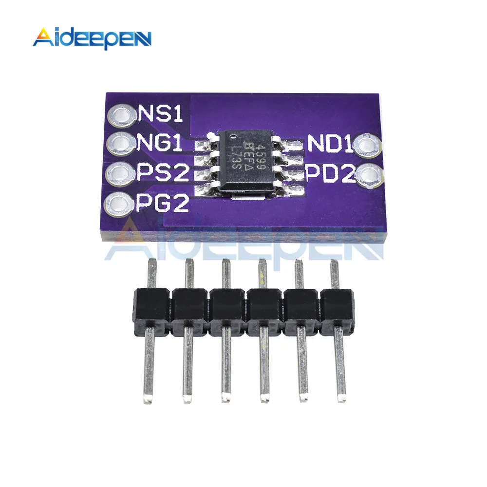 Si4599 4599 N and P Channel 40V (D -S) MOSFET Expansion Board Module Electronic DIY For Arduino
Si4599 4599 N and P Channel 40V (D -S) MOSFET Expansion Board Module Electronic DIY For Arduino