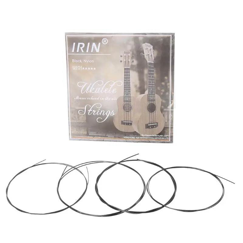 4pcs U101 Black Nylon Ukulele Strings Replacement Part For 21/23/26 Inch Stringed Instrument
4pcs U101 Black Nylon Ukulele Strings Replacement Part For 21/23/26 Inch Stringed Instrument