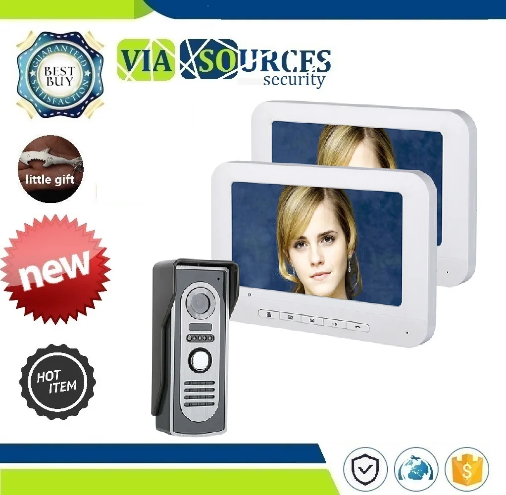 Home Families Door Access Control Intercom Systems Security 7" Color Screen Home Video Interphone Doorphone Bell Kits
Home Families Door Access Control Intercom Systems Security 7" Color Screen Home Video Interphone Doorphone Bell Kits