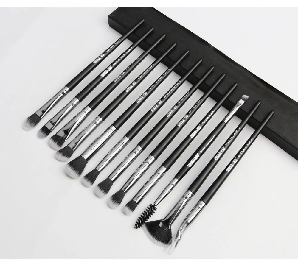 Pro Makeup Brushes Set 12 Pcs/lot Eye Shadow Brushes Blending Eyeliner Eyelash Eyebrow Brushes for Makeup Brochas Maquillaje
Pro Makeup Brushes Set 12 Pcs/lot Eye Shadow Brushes Blending Eyeliner Eyelash Eyebrow Brushes for Makeup Brochas Maquillaje