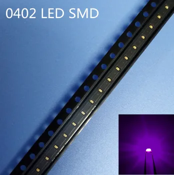 500pcs UV/purple Color 0402 SMD SMT Super Bright lamp LED lights light-emitting diodes New High quality 390-410nm 1.0*0.5mm
500pcs UV/purple Color 0402 SMD SMT Super Bright lamp LED lights light-emitting diodes New High quality 390-410nm 1.0*0.5mm