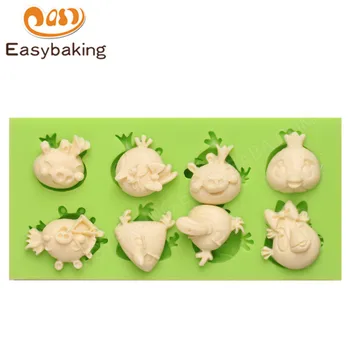 8 Holes Cartoon Silicone Cake Decoration Mold DIY Kitchen Fondant Baking Tools for Arts and Crafts Fimo Polymer Clay Mould
8 Holes Cartoon Silicone Cake Decoration Mold DIY Kitchen Fondant Baking Tools for Arts and Crafts Fimo Polymer Clay Mould