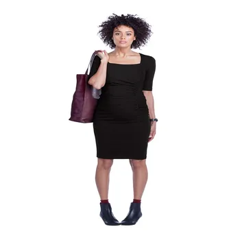 Maternity Women Dress Summer Half Sleeve Square Neck Knee Length Dress New Moms Fashion Western Style Slim Fit Sexy Dresses
Maternity Women Dress Summer Half Sleeve Square Neck Knee Length Dress New Moms Fashion Western Style Slim Fit Sexy Dresses