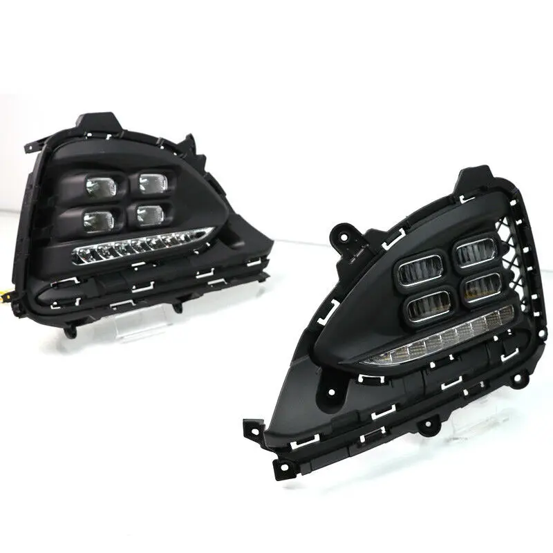 2Pcs LED DRL Daytime Running Lights Fog light Driving Bumper Fit For Hyundai i20 2018
2Pcs LED DRL Daytime Running Lights Fog light Driving Bumper Fit For Hyundai i20 2018