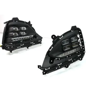 2Pcs LED DRL Daytime Running Lights Fog light Driving Bumper Fit For Hyundai i20 2018 
2Pcs LED DRL Daytime Running Lights Fog light Driving Bumper Fit For Hyundai i20 2018