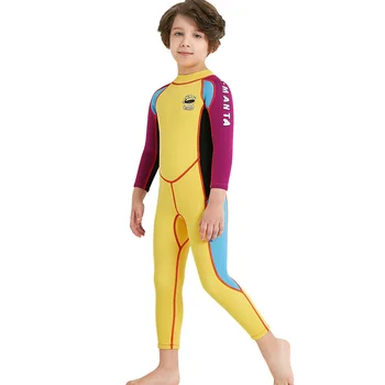 Scuba Diving Snorkeling Suits Jumpsuit Kids Wetsuit Full 2.5mm Long Sleeve Wet Suit Swim Suit Surfing Suit Boys & Girls 90-145cm
Scuba Diving Snorkeling Suits Jumpsuit Kids Wetsuit Full 2.5mm Long Sleeve Wet Suit Swim Suit Surfing Suit Boys & Girls 90-145cm