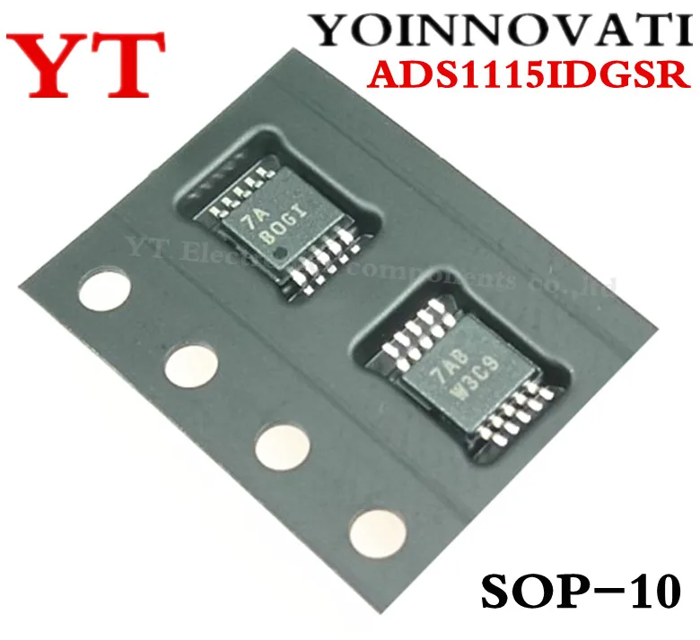 Free shipping 10PCS/lot ADS1115IDGSR ADS1115 10MSOP 16BIT BOGI 860SPS LP Best quality
Free shipping 10PCS/lot ADS1115IDGSR ADS1115 10MSOP 16BIT BOGI 860SPS LP Best quality