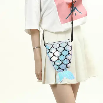 Girls Small Shining Casual Cute Sequins Laser Fish Tail Shoulder Messenger Handbags Women Mini Small Crossbody Phone Bags
Girls Small Shining Casual Cute Sequins Laser Fish Tail Shoulder Messenger Handbags Women Mini Small Crossbody Phone Bags