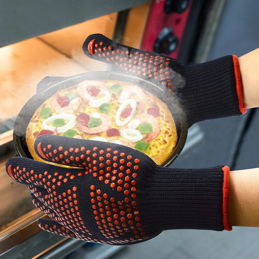 1pc/2pcs Heat Resistant Silicone Anti-skid Oven Glue Gloves Baking Cooking Grilling Helper Long Mitt
1pc/2pcs Heat Resistant Silicone Anti-skid Oven Glue Gloves Baking Cooking Grilling Helper Long Mitt