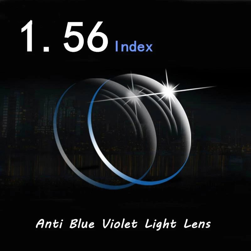 Viodream 1.56 Index Anti Blue Violet Light Lenses myopia reading Prescription Office Computer Worker smartphone Eyewear glasses
Viodream 1.56 Index Anti Blue Violet Light Lenses myopia reading Prescription Office Computer Worker smartphone Eyewear glasses