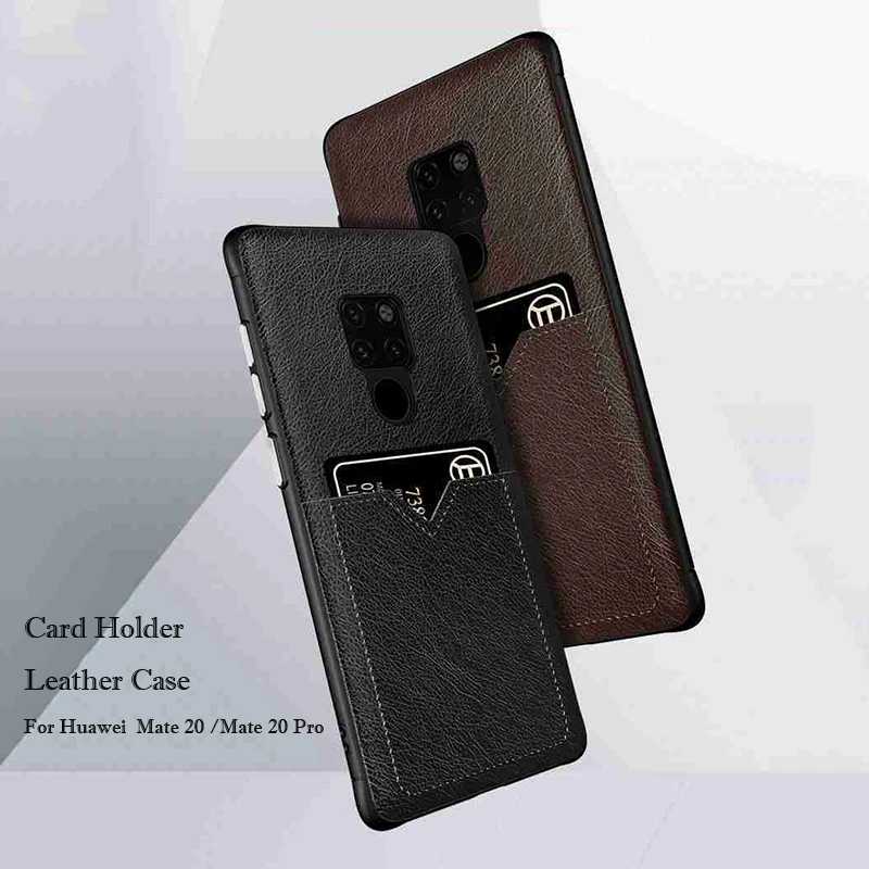 Luxury Leather Ultra Slim Card Holder Case for Huawei Mate 20 Case Soft Frame Back Cover for Huawei Mate 20 Pro Case Shockproof
Luxury Leather Ultra Slim Card Holder Case for Huawei Mate 20 Case Soft Frame Back Cover for Huawei Mate 20 Pro Case Shockproof