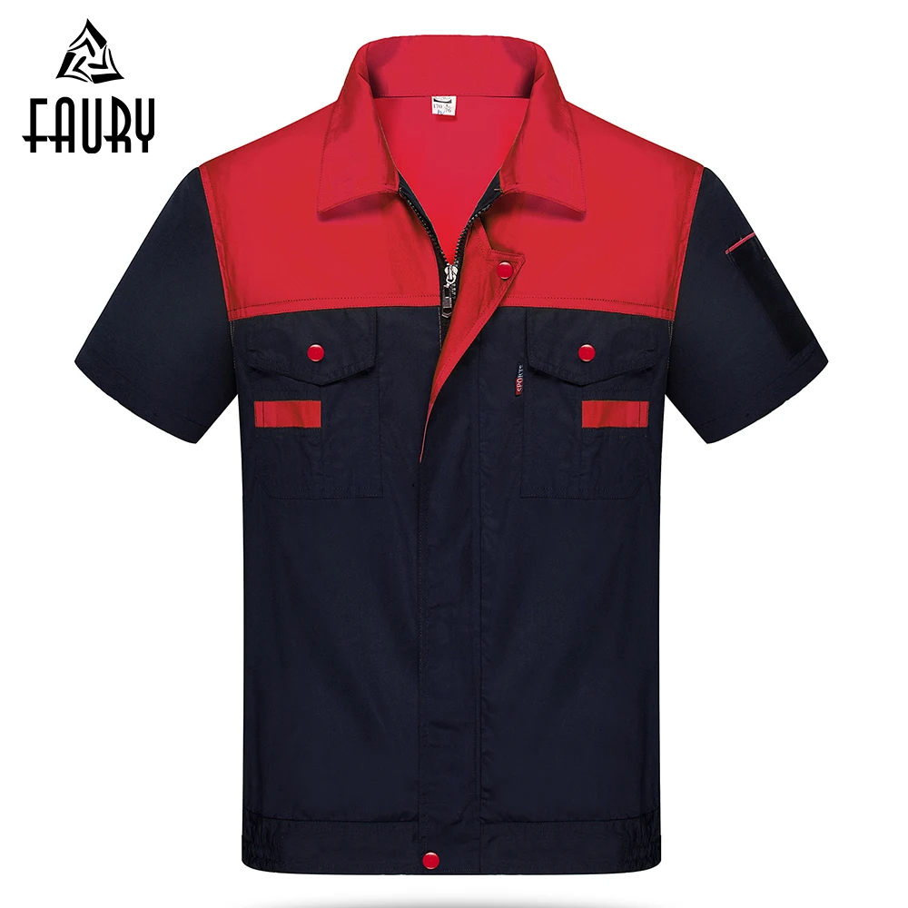 Wholesale Workshop Clothes Labor Work wear Patchwork Unisex Summer Long Sleeve Garage Motor-Repair Engineering Service Uniforms
Wholesale Workshop Clothes Labor Work wear Patchwork Unisex Summer Long Sleeve Garage Motor-Repair Engineering Service Uniforms