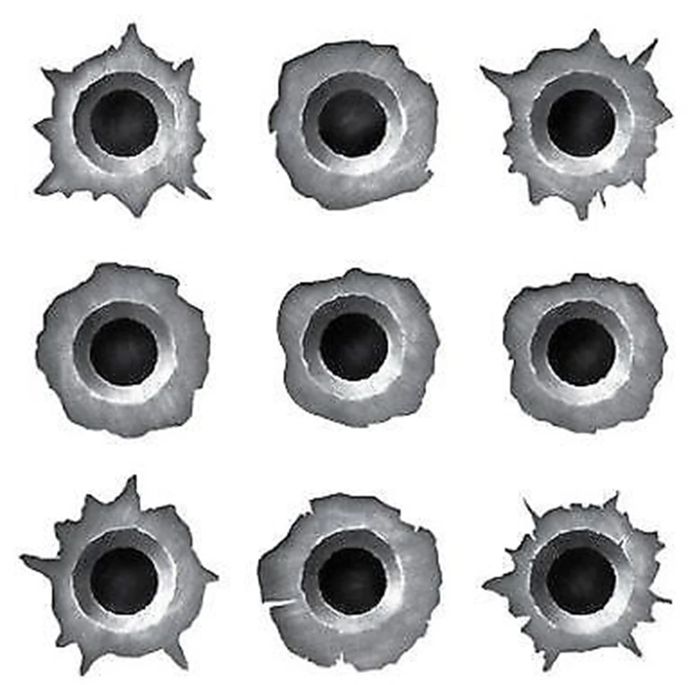 Set Of Bullet Hole Car Stickers Fast-fixing Sticker Gun Hole In One Popular Vinyl Decal Personality Accessories
Set Of Bullet Hole Car Stickers Fast-fixing Sticker Gun Hole In One Popular Vinyl Decal Personality Accessories