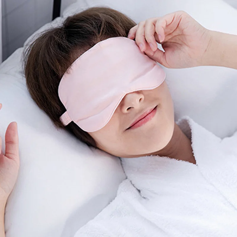 Sleepmask Supple Eye Shade Portable Travel Eyepatch Breathable Rest Blindfold Eye Cover Night Sleeping Mask Smooth Imitated Silk
Sleepmask Supple Eye Shade Portable Travel Eyepatch Breathable Rest Blindfold Eye Cover Night Sleeping Mask Smooth Imitated Silk