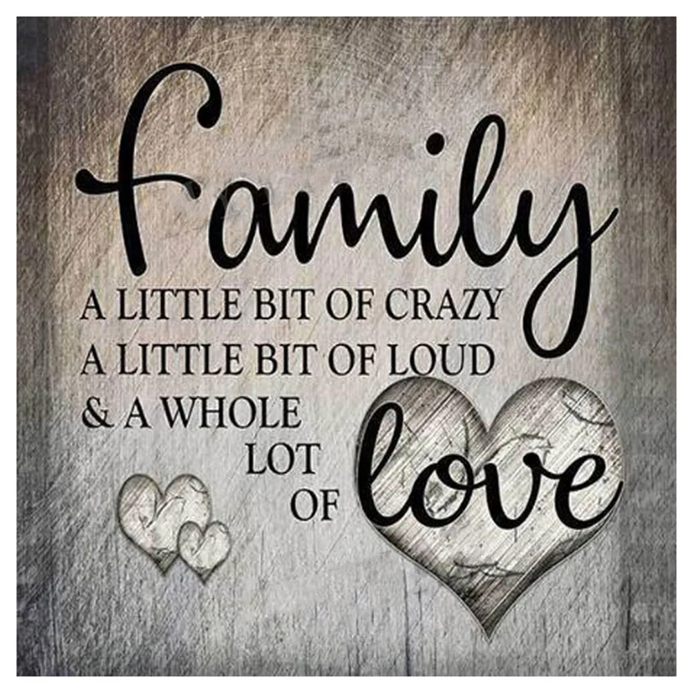 New 5D DIY diamond painting Family love letter Diamond embroidery pattern Full square/round cross stitch kit mosaic home decor
New 5D DIY diamond painting Family love letter Diamond embroidery pattern Full square/round cross stitch kit mosaic home decor