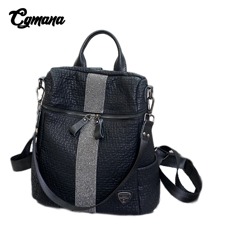 CGMANA Diamond Backpacks Female 2018 High Quality Soft Leather Backpacks Vintage Elephant Pattern Women Backpacks Bolsa Feminina
CGMANA Diamond Backpacks Female 2018 High Quality Soft Leather Backpacks Vintage Elephant Pattern Women Backpacks Bolsa Feminina