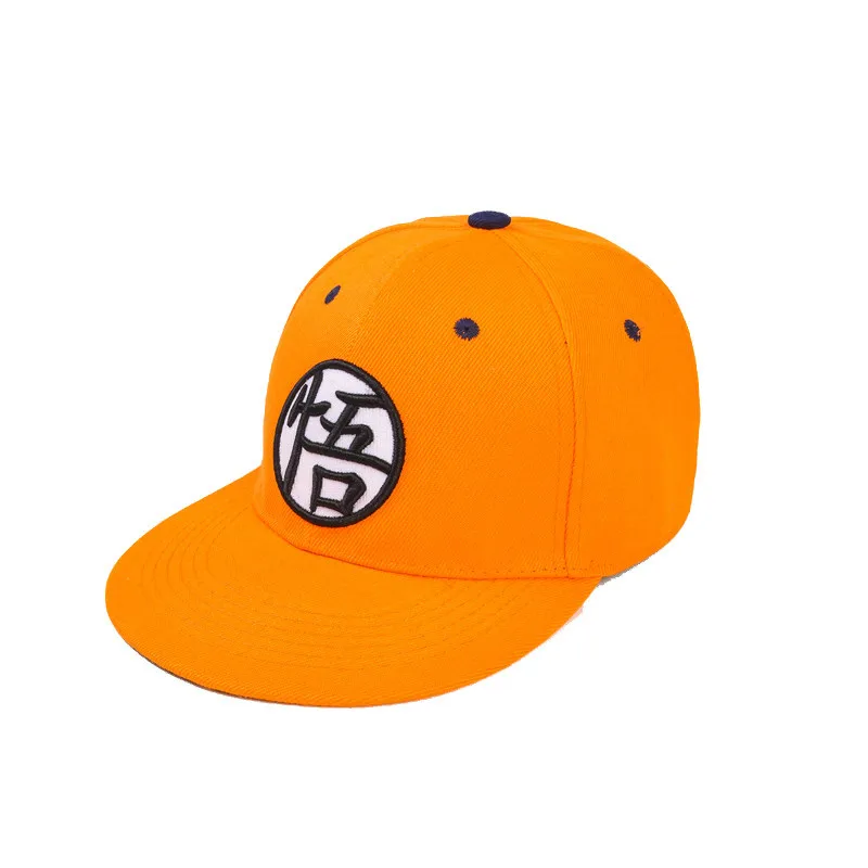 Dragon ball Goku Hat Cosplay High Quality Dragon ball Z Snapback Flat Hip Hop Caps Toy Birthday Gift For Kids 7