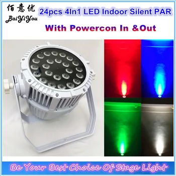 Aluminum Not Waterproof Case With Powercon In Out Used Indoor No Cooling Fan No Noise 24pcs*12W RGBW 4In1 LED Par64 Light 
Aluminum Not Waterproof Case With Powercon In Out Used Indoor No Cooling Fan No Noise 24pcs*12W RGBW 4In1 LED Par64 Light