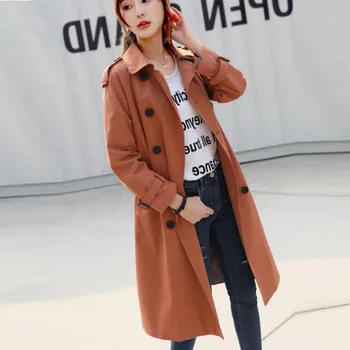 2019 NEW Fashion Casual Spring Autumn Coat Women Overcoat Loose Women Windbreaker Trench Coat for Women LP423
2019 NEW Fashion Casual Spring Autumn Coat Women Overcoat Loose Women Windbreaker Trench Coat for Women LP423