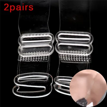 2/5 Pairs Practical Transparent Clear Adjustable Invisible Bra Set Shoulder Straps For Garment Accessories
2/5 Pairs Practical Transparent Clear Adjustable Invisible Bra Set Shoulder Straps For Garment Accessories