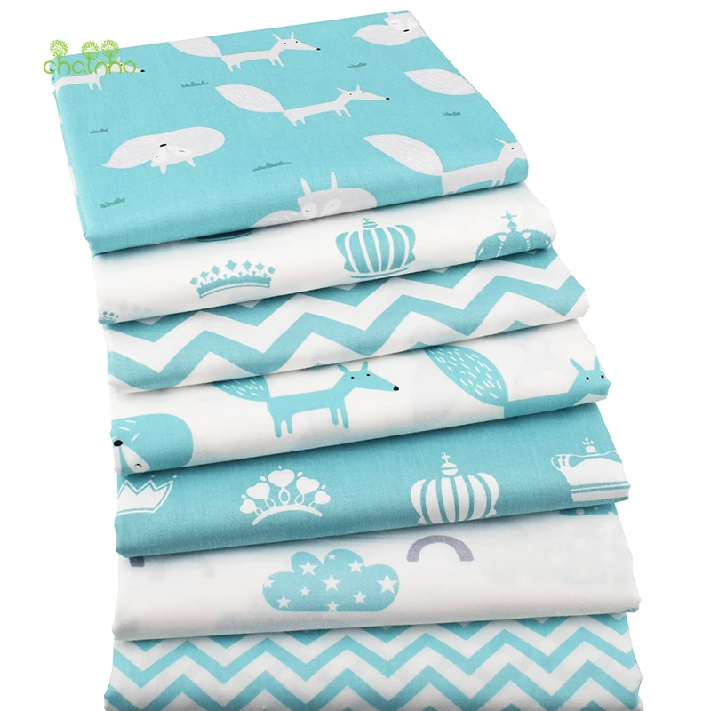 Chainho,7pcs/lot,Fox & Crown pattern,,Twill Cotton Patchwork Fabric, DIY Sewing Quilting Fat Quarters Material For Baby&Children
Chainho,7pcs/lot,Fox & Crown pattern,,Twill Cotton Patchwork Fabric, DIY Sewing Quilting Fat Quarters Material For Baby&Children