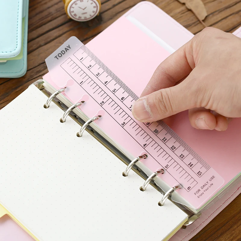 Filofax loose-leaf notebook a5 a6 notepad loose leaf bookmark today chiban pvc ruler quick page finder
Filofax loose-leaf notebook a5 a6 notepad loose leaf bookmark today chiban pvc ruler quick page finder