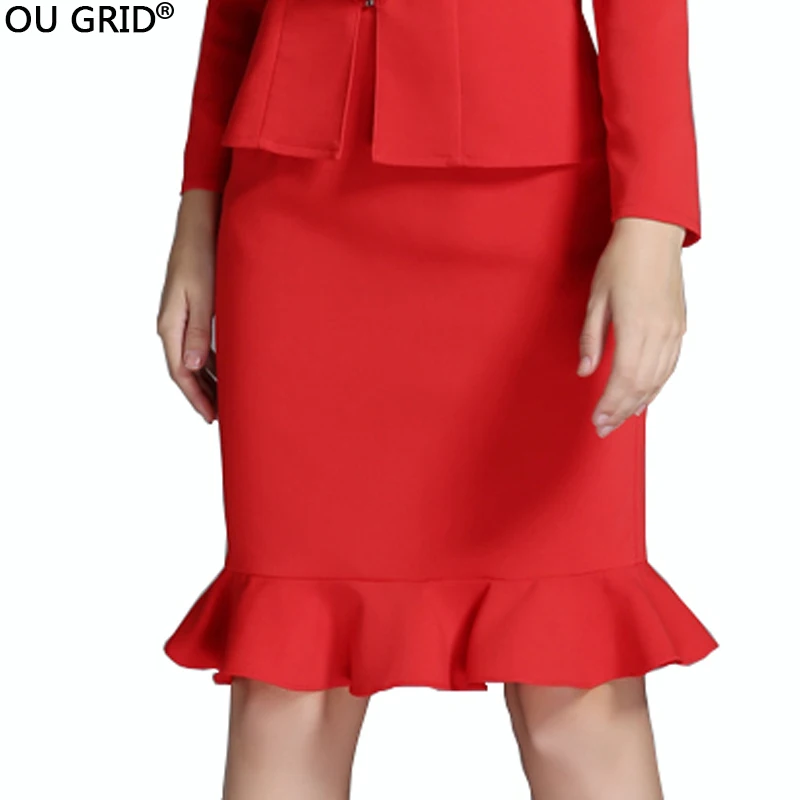 Women Office Lady Skirt Solid Color Ruffles Hem Autumn Skirt 2017 New Arrive Fashion Plus Size High Quality Women L-3XLSkirt
Women Office Lady Skirt Solid Color Ruffles Hem Autumn Skirt 2017 New Arrive Fashion Plus Size High Quality Women L-3XLSkirt