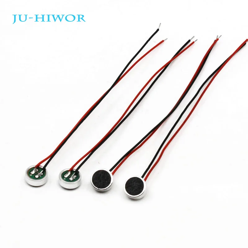 20pcs Acoustic Microphon) 6*2.7MM Omnidirectional Bluetooth Phone Tablet Microphone With Wire & Rubber Cap 38DB
20pcs Acoustic Microphon) 6*2.7MM Omnidirectional Bluetooth Phone Tablet Microphone With Wire & Rubber Cap 38DB