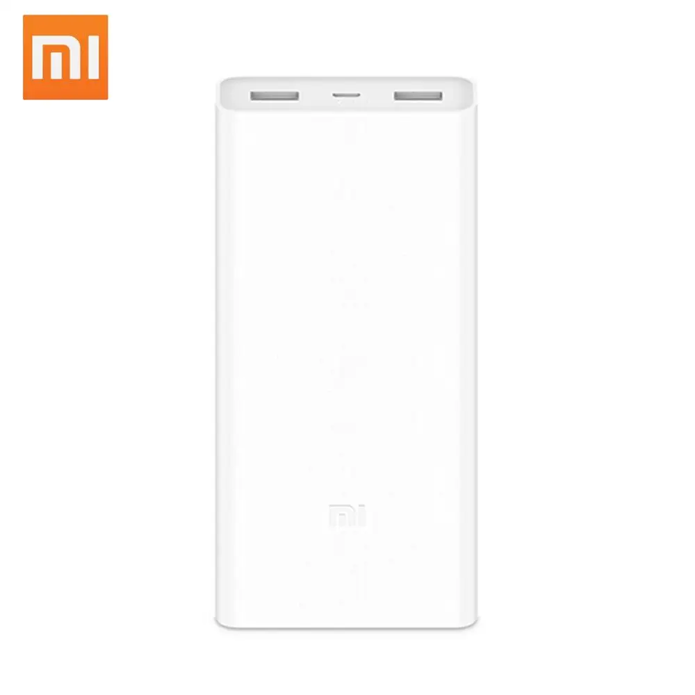 New Original Xiaomi Power Bank 20000mAh 2C Portable Charger Support QC3.0 Dual USB Millet External Battery Bank for Smart Phones
New Original Xiaomi Power Bank 20000mAh 2C Portable Charger Support QC3.0 Dual USB Millet External Battery Bank for Smart Phones