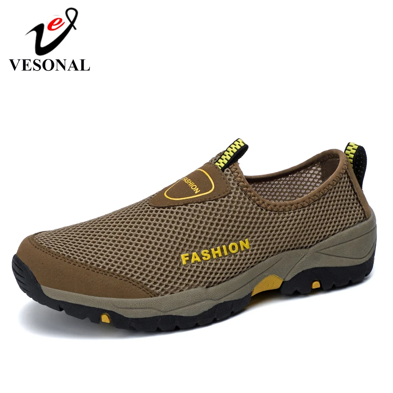 VESONAL 2019 Summer Hollow Out Breathable Sports Shoes For Male Sneakers Man Rubber Wear Resisting Outdoor Mesh Walking Shoes
VESONAL 2019 Summer Hollow Out Breathable Sports Shoes For Male Sneakers Man Rubber Wear Resisting Outdoor Mesh Walking Shoes