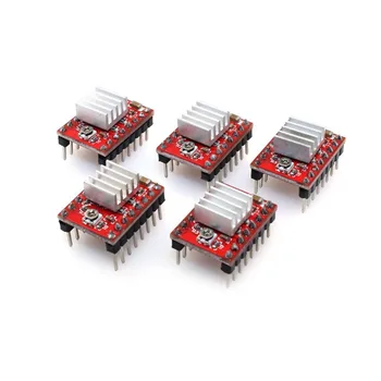5PCS A4988 Stepper Motor Driver Module for 3D Printer Polulu StepStick RAMPS RepRap
5PCS A4988 Stepper Motor Driver Module for 3D Printer Polulu StepStick RAMPS RepRap