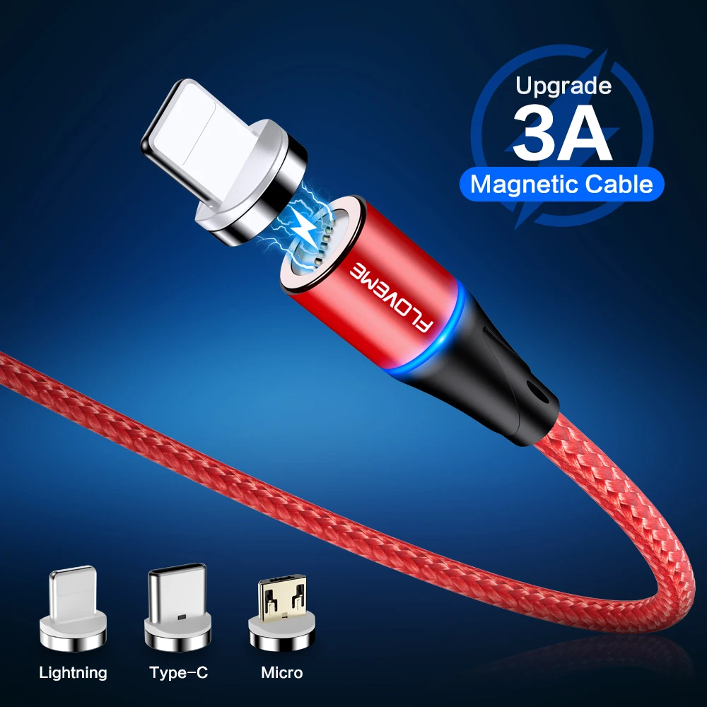 FLOVEME Magnetic Charger Micro Usb Cable For iphone Usb Type C Fast Charging Adapter Magnet Charger Wire For Samsung iphone Cord
FLOVEME Magnetic Charger Micro Usb Cable For iphone Usb Type C Fast Charging Adapter Magnet Charger Wire For Samsung iphone Cord