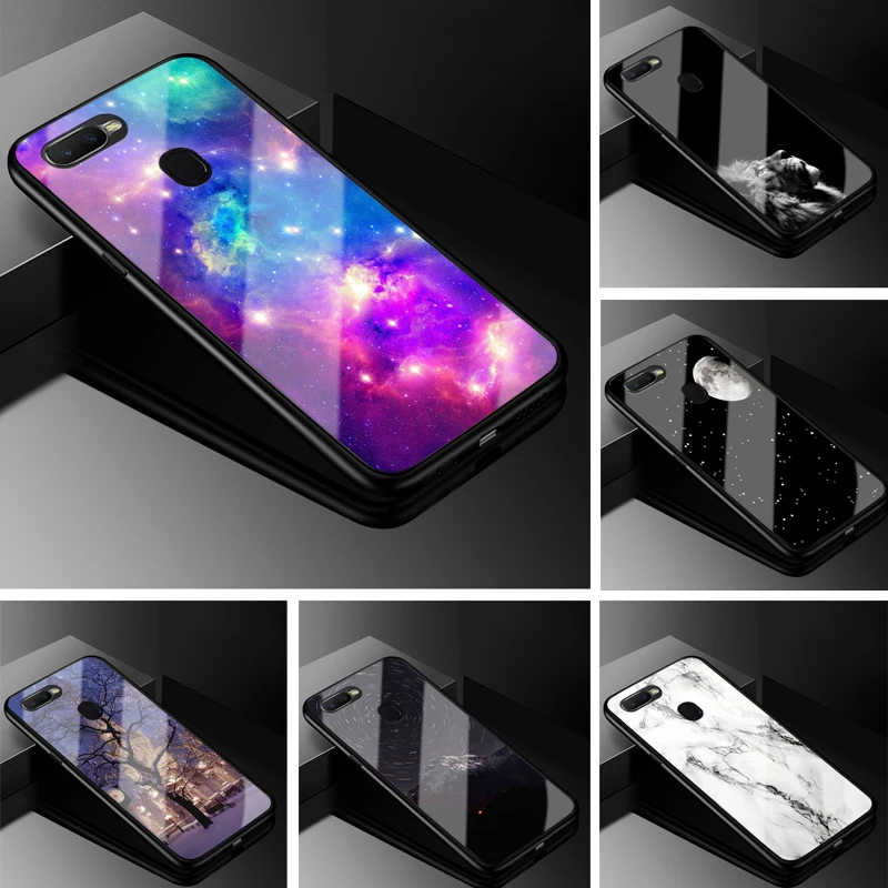 G For OPPO AX7 A7 Case Glass Hard Fashion Back Cover for OPPO AX7 A7 Cover A X7 7 2018 CPH1901 OPPOA7 Case Tempered Soft Frame
G For OPPO AX7 A7 Case Glass Hard Fashion Back Cover for OPPO AX7 A7 Cover A X7 7 2018 CPH1901 OPPOA7 Case Tempered Soft Frame