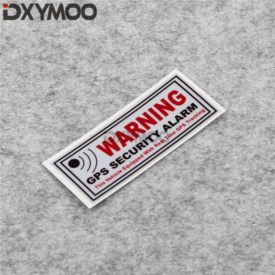 Warning Vehicel Car Styling Vinyl Decals GPS Alarm Security System Motorcycle Truck Auto Window Sticker 10x4cm
Warning Vehicel Car Styling Vinyl Decals GPS Alarm Security System Motorcycle Truck Auto Window Sticker 10x4cm