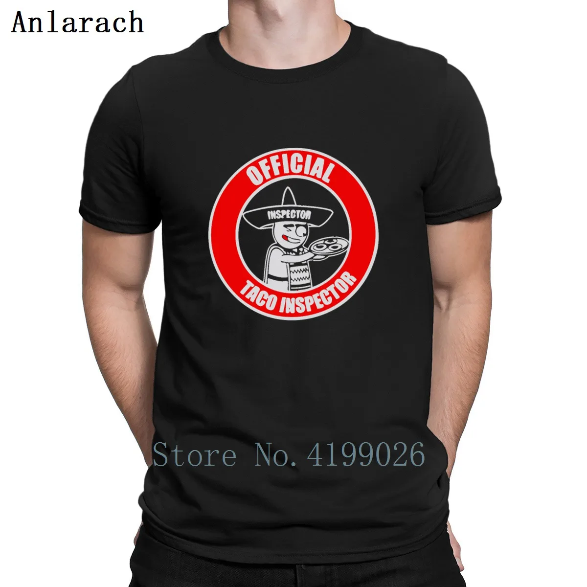 Taco Inspector Mexican Tshirts Tops Customized Branded Super Men's Tshirt Basic Solid Leisure Spring Cotton Simple
Taco Inspector Mexican Tshirts Tops Customized Branded Super Men's Tshirt Basic Solid Leisure Spring Cotton Simple