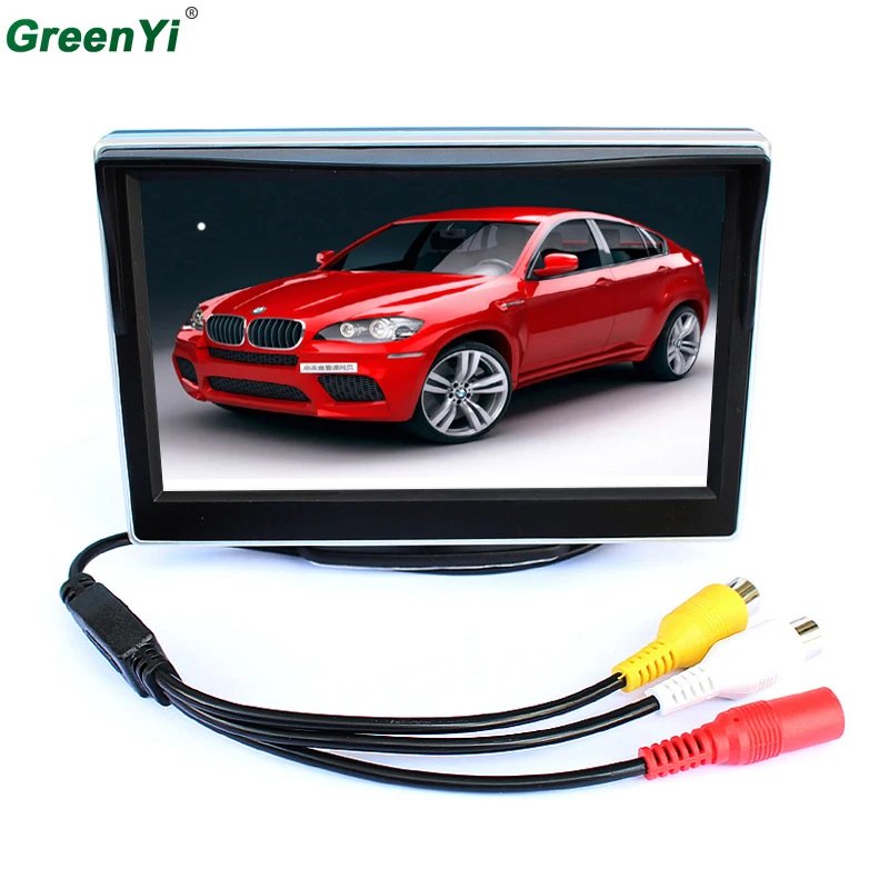 New TFT LCD Monitors 5 inch Car monitor Video Player Electronic Screen 2CH Video For Car Rear View Cameras Equipment
New TFT LCD Monitors 5 inch Car monitor Video Player Electronic Screen 2CH Video For Car Rear View Cameras Equipment
