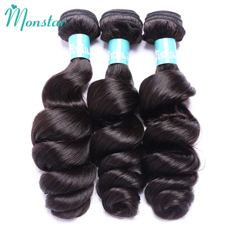Monstar 1/3/4 Bundle Unprocessed Brazilian Remy Hair Loose Wave Bundle Human Hair Weave Natural Wavy 12 - 30 Inch Free Shipping
Monstar 1/3/4 Bundle Unprocessed Brazilian Remy Hair Loose Wave Bundle Human Hair Weave Natural Wavy 12 - 30 Inch Free Shipping
