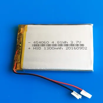 454060 3.7V 1300mAh lithium polymer rechargeable battery Lipo cell replace for DVD bluetooth GPS wired microphone 4.5*40*60mm
454060 3.7V 1300mAh lithium polymer rechargeable battery Lipo cell replace for DVD bluetooth GPS wired microphone 4.5*40*60mm