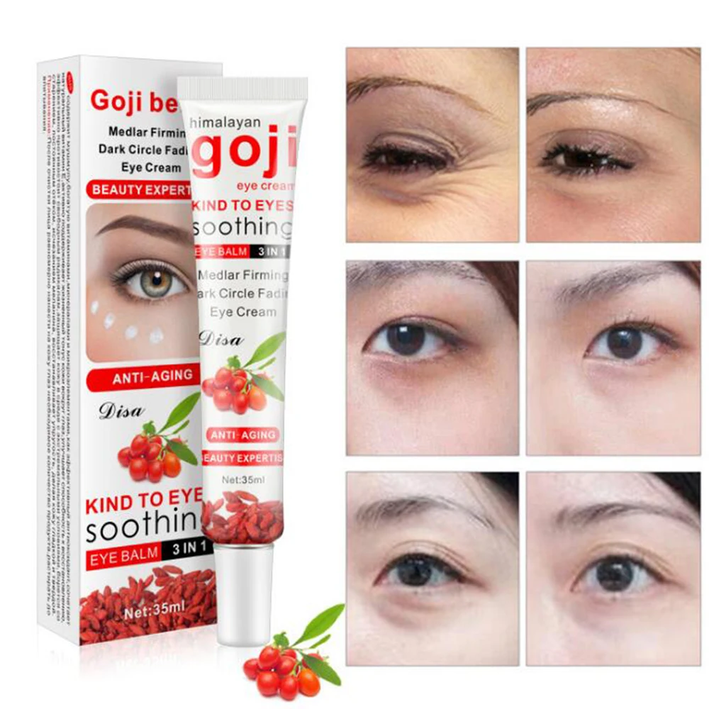 Lanthome GOJI Berry Eye Cream Hyaluronic Acid Anti Wrinkle Cream Goji Cream for Eye Bags Dark Circles Against Wrinkles Eyes Care
Lanthome GOJI Berry Eye Cream Hyaluronic Acid Anti Wrinkle Cream Goji Cream for Eye Bags Dark Circles Against Wrinkles Eyes Care