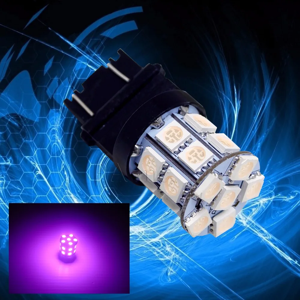 US Warehouse PA светодиодный 2 шт. x 3157 3457A 20SMD 5050 Автомобильный SMD авто Стоп парковочный