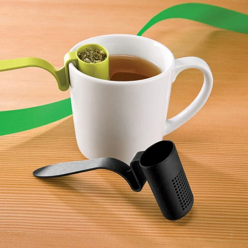 

1PC Tea Strainer Herbal Spice Leaf Tea Infuser Reusable Strainer Tea Coffee Colander Teaspoon Kitchen Tea Infusers Filter LB 375