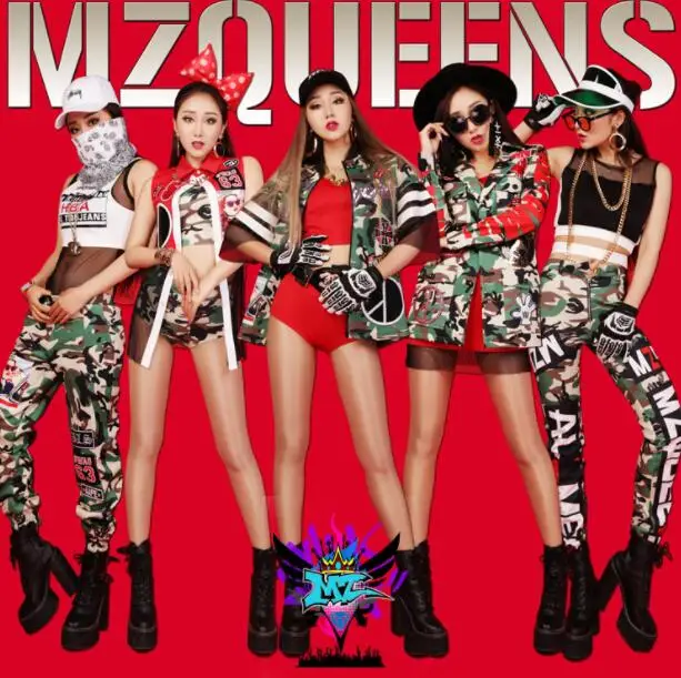 Original Design Korean Sing Dancers Female Singer Ds Camouflage Network Combination Show Show Women Clothes B038
Original Design Korean Sing Dancers Female Singer Ds Camouflage Network Combination Show Show Women Clothes B038